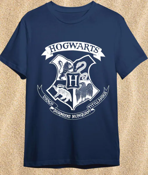Camiseta Harry Potter · Hogwarts crest